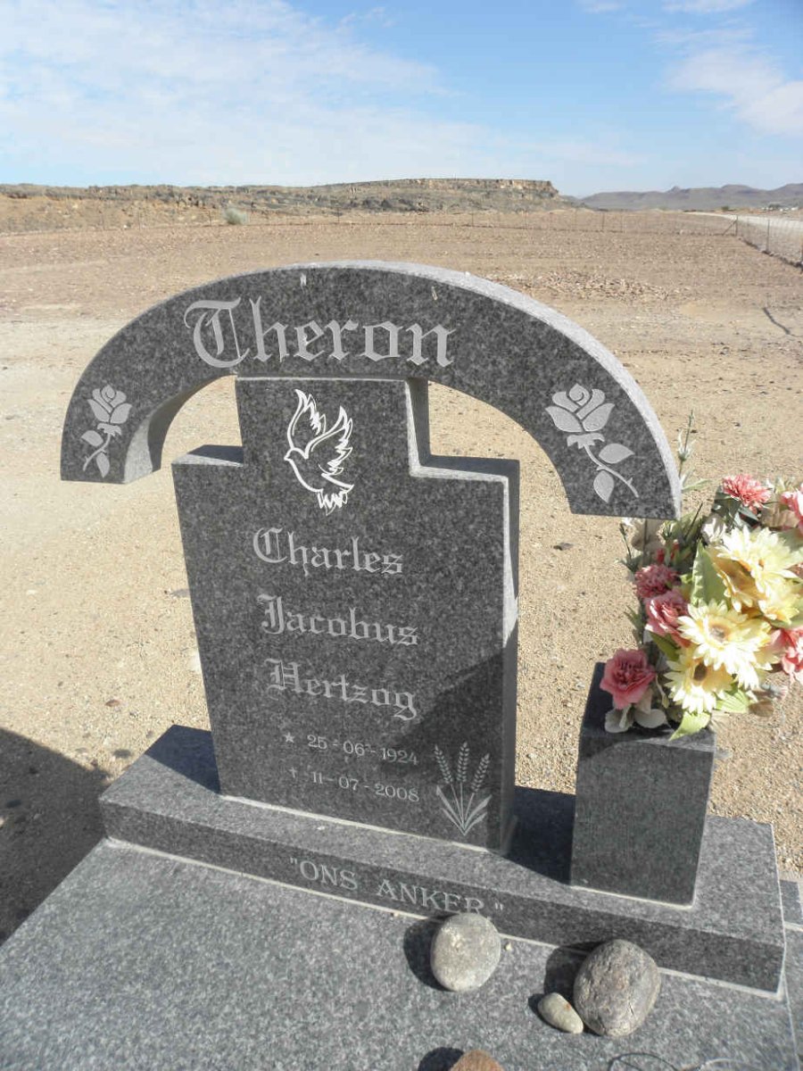 THERON Charles Jacobus Hertzog 1924-2008