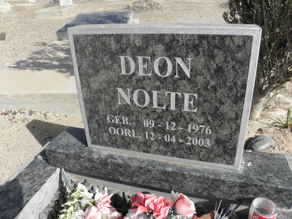 NOLTE Deon 1976-2003