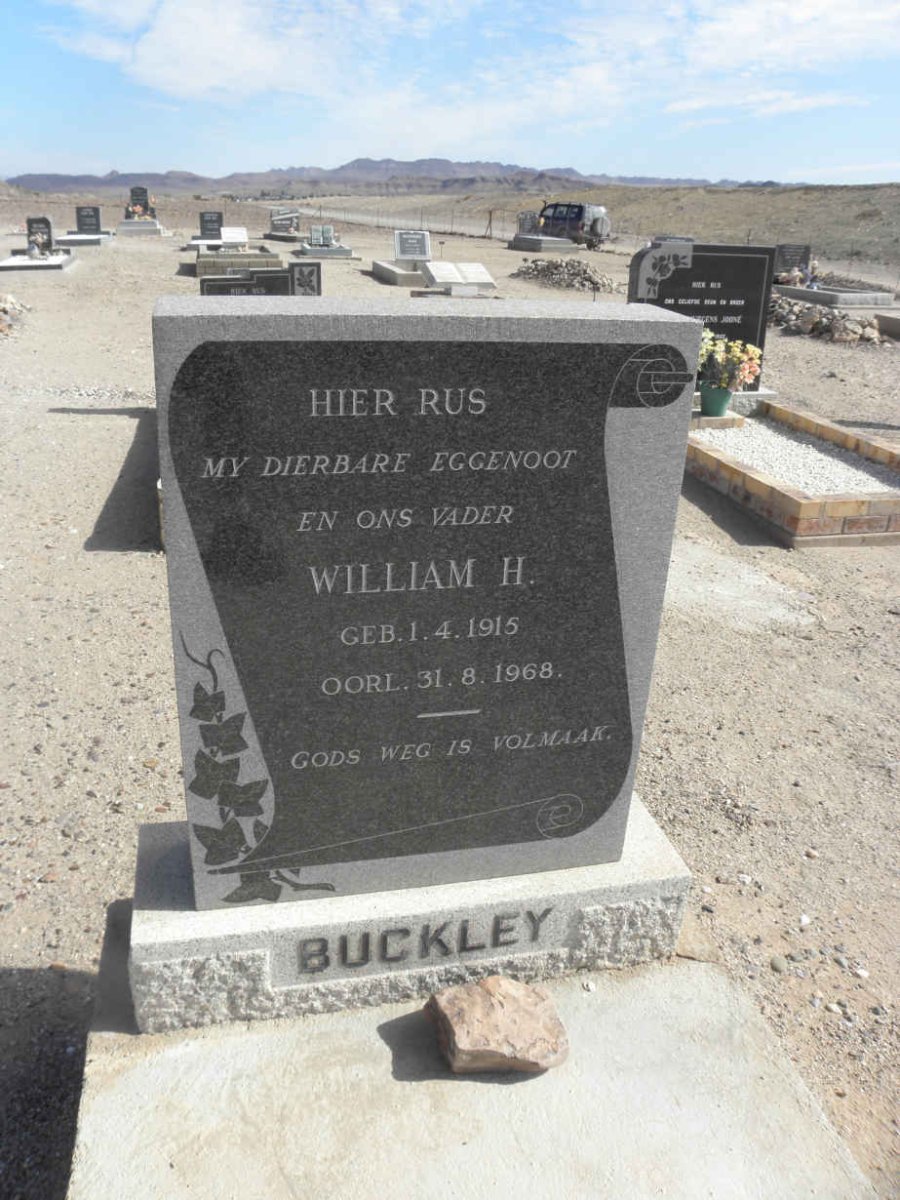 BUCKLEY William H. 1915-1968