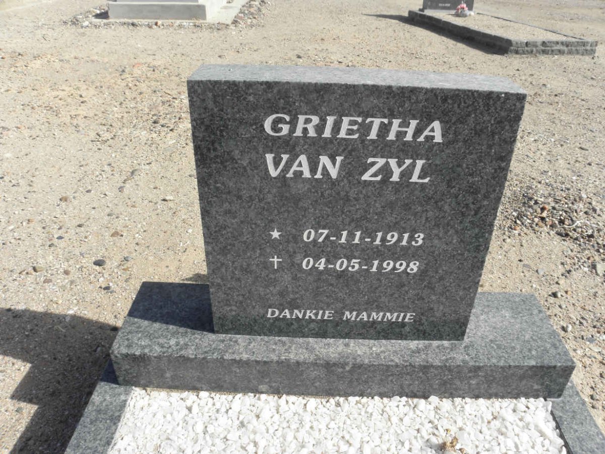 ZYL Grietha, van 1913-1998