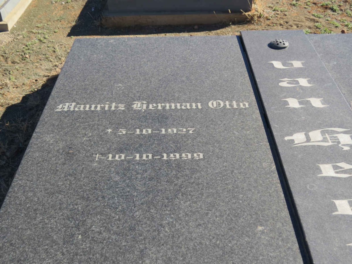 HEERDEN Mauritz Herman Otto, van 1927-1999