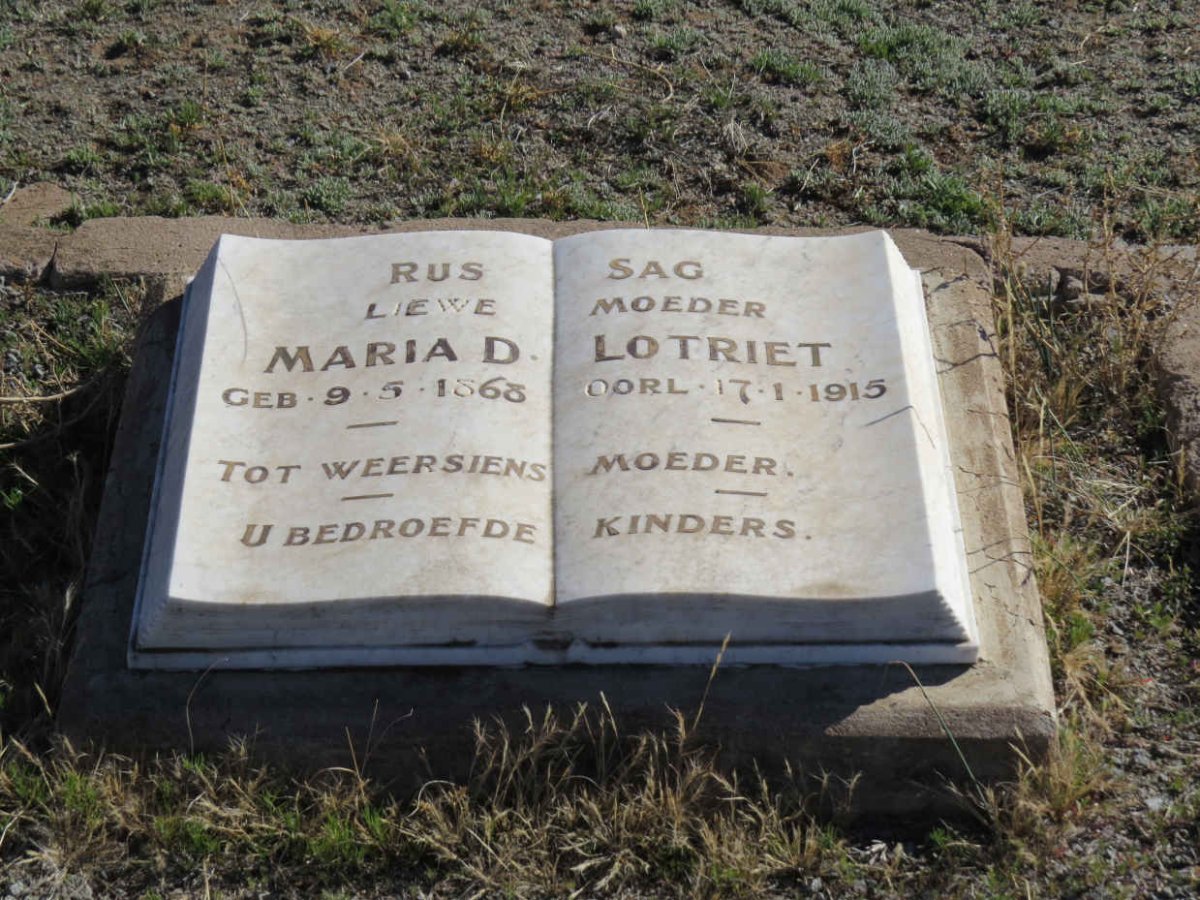 LOTRIET Maria D. 1868-1915