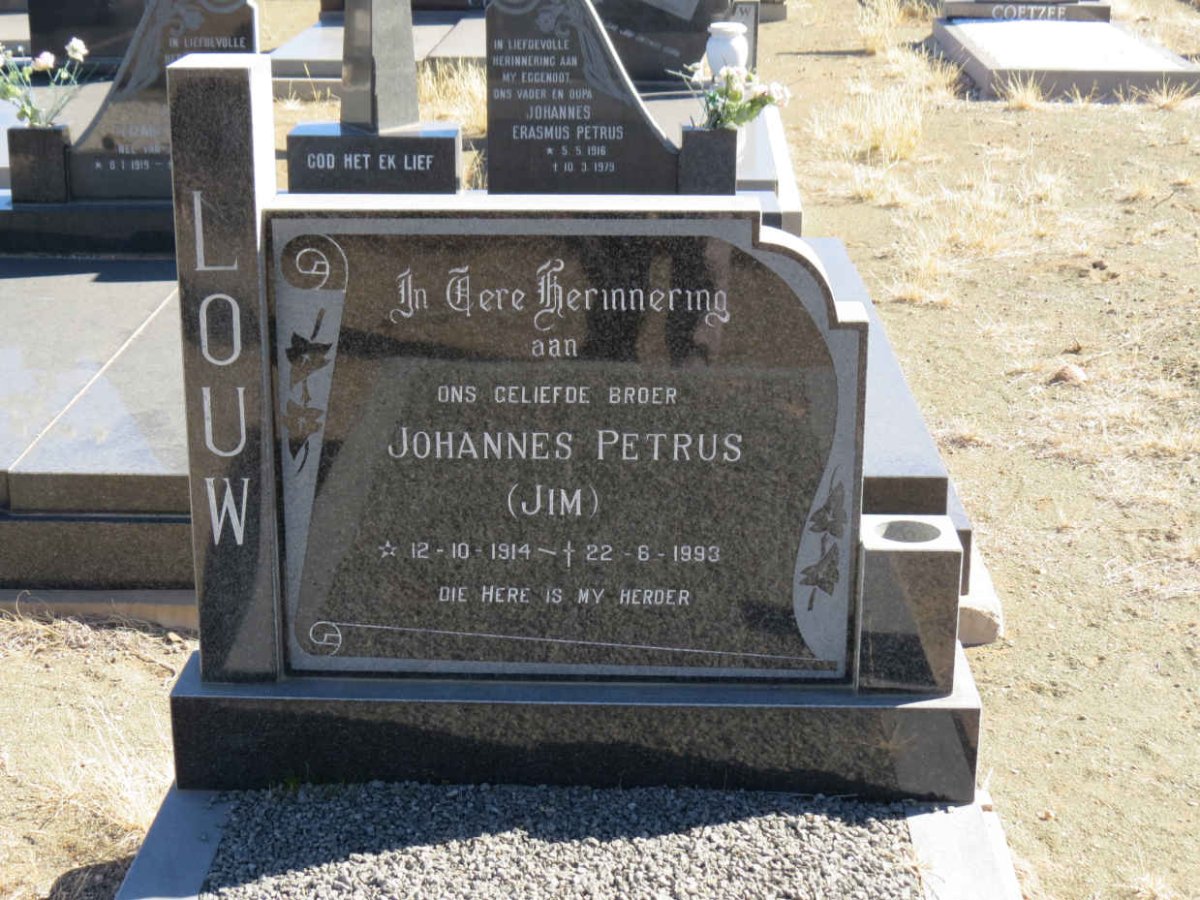 LOUW Johannes Petrus 1914-1993