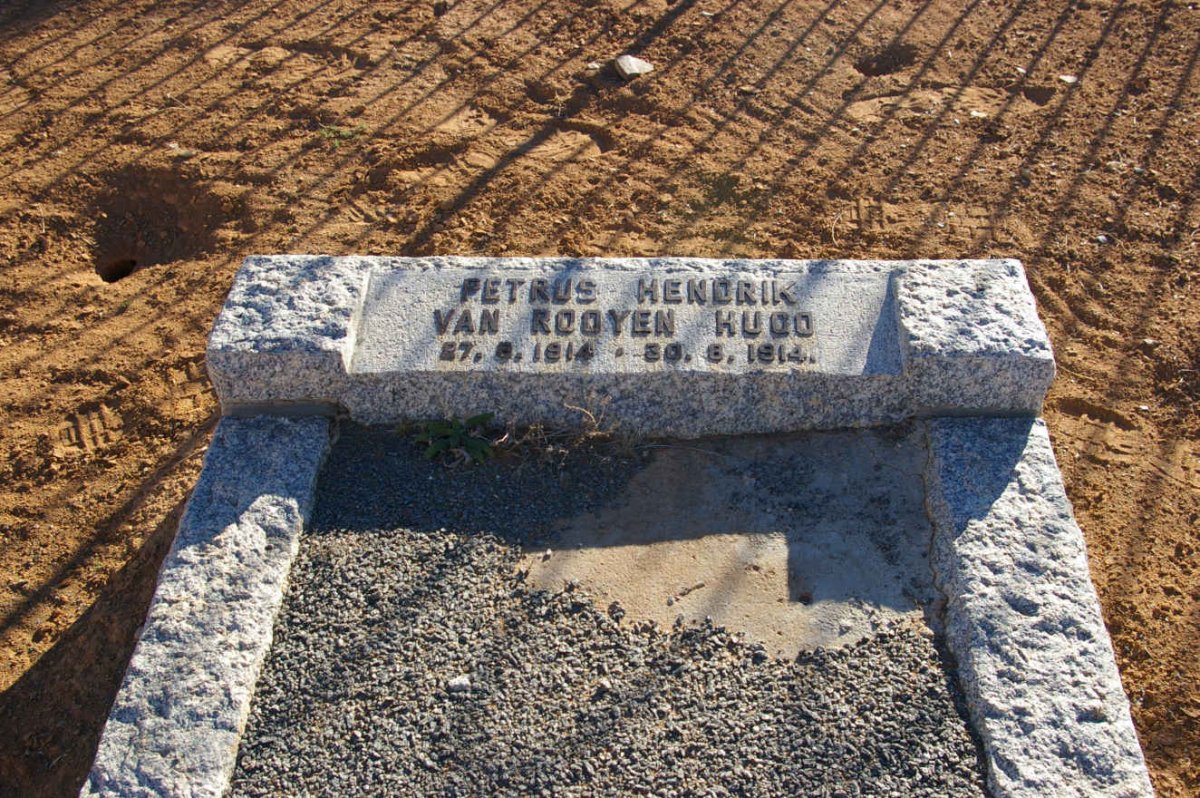 HUGO Petrus Hendrik Van Rooyen 1914-1914