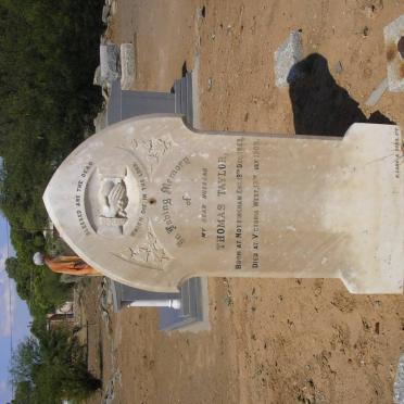 TAYLOR Thomas 1853-1909