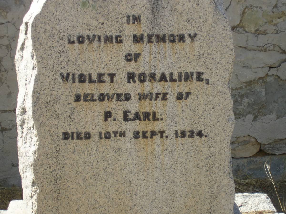 EARL Violet Rosaline -1924