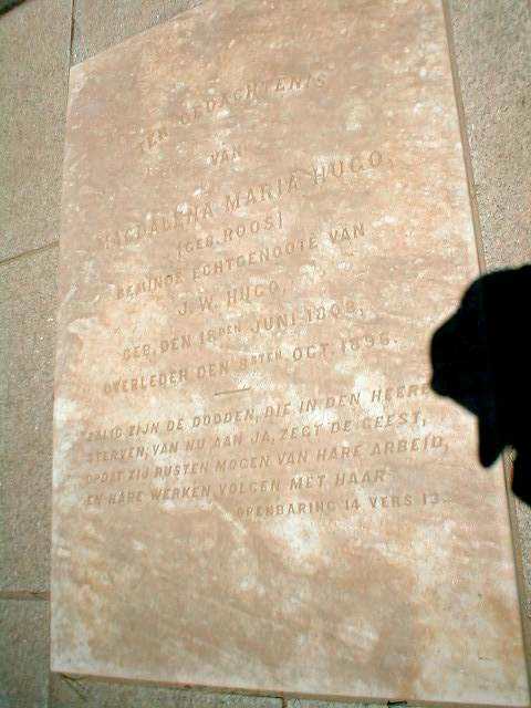 HUGO Magdalena Maria nee ROOS 1808-1896