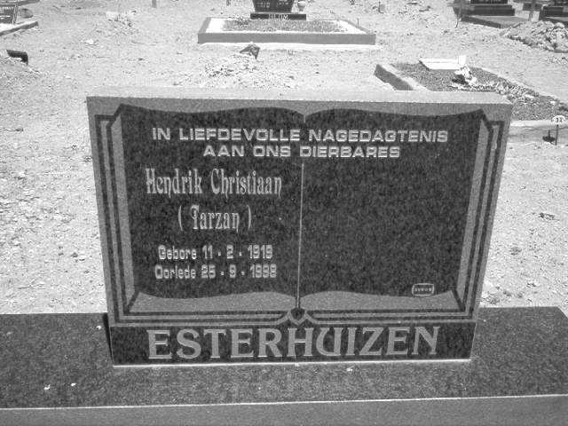 ESTERHUIZEN Hendrik Christiaan 1919-1998