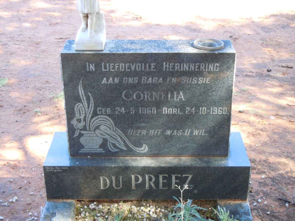 PREEZ Cornelia, du 1960-1960