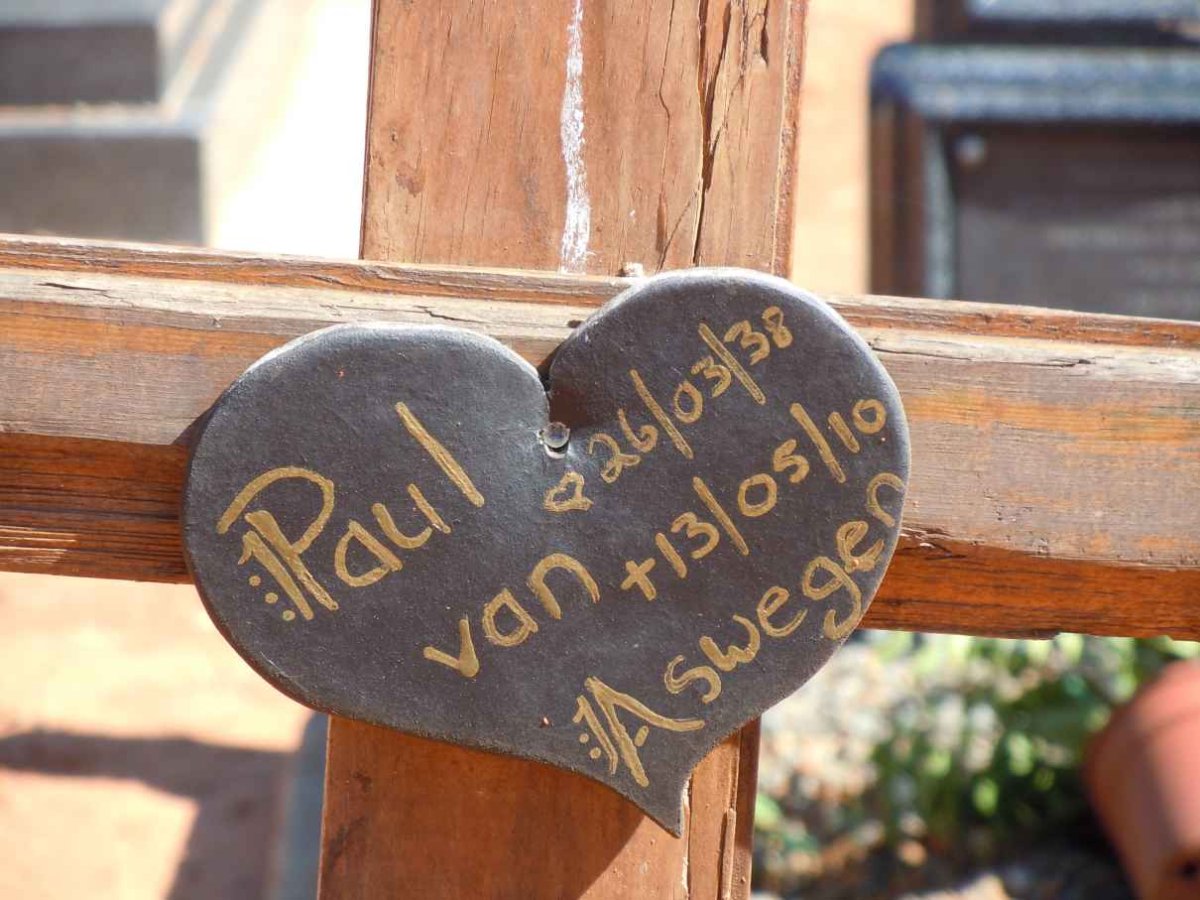 ASWEGEN Paul, van 1938-2010