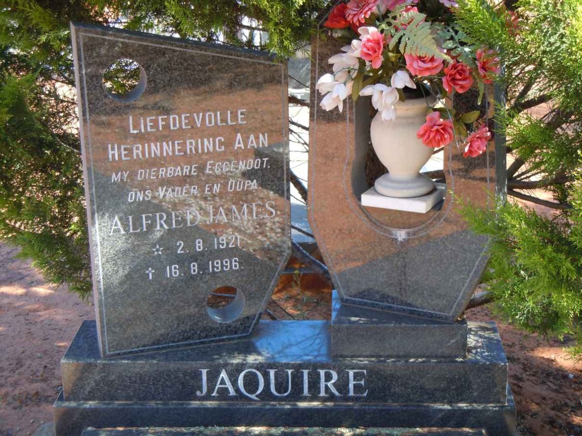 JAQUIRE Alfred James 1921-1996