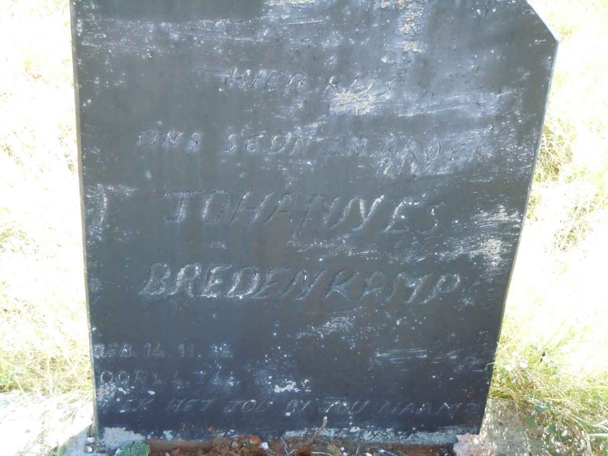 BREDENKAMP Johannes 1935-1966