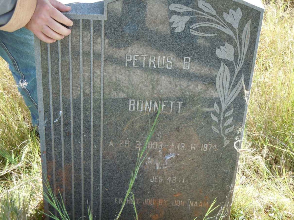 BONNETT Petrus B. 1893-1974