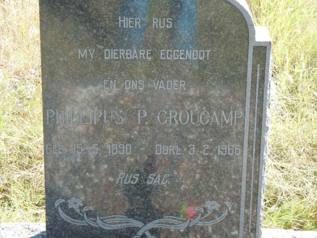 CROUCAMP Phillipus P. 1890-1966