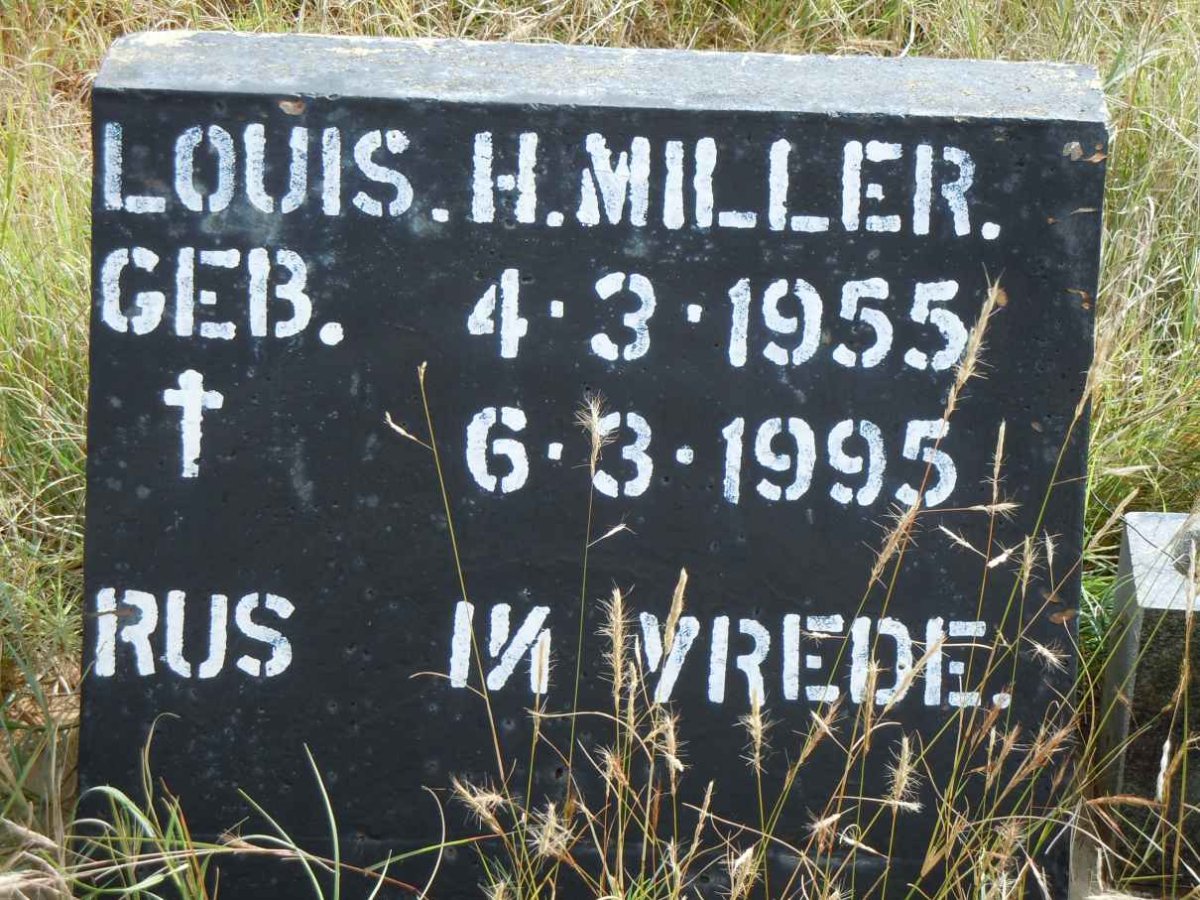 MILLER Louis H. 1955-1995