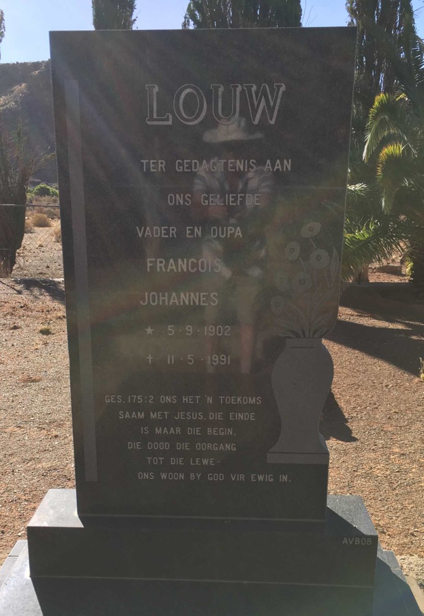 LOUW Francois Johannes 1902-1991