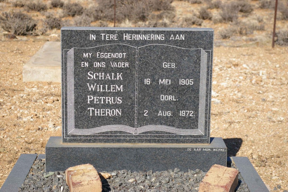 THERON Schalk Willem Petrus 1905-1972