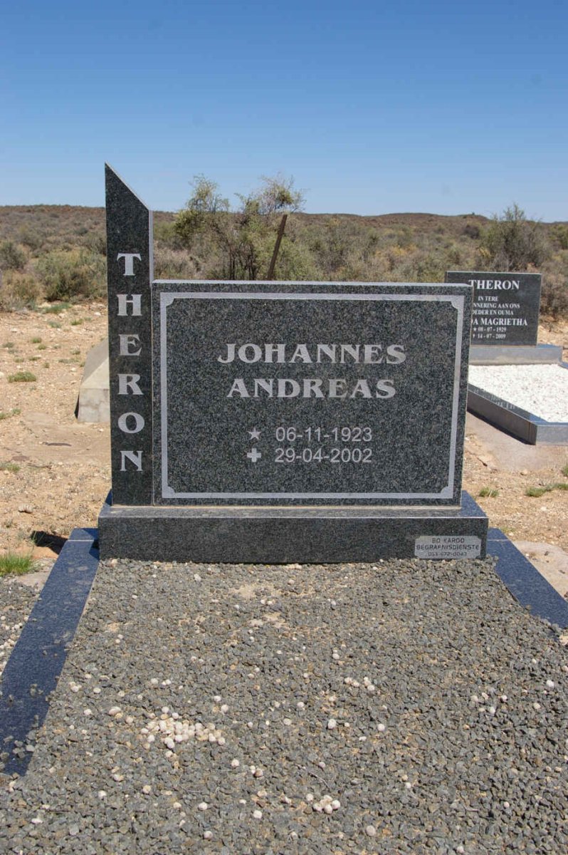 THERON Johannes Andreas 1923-2002