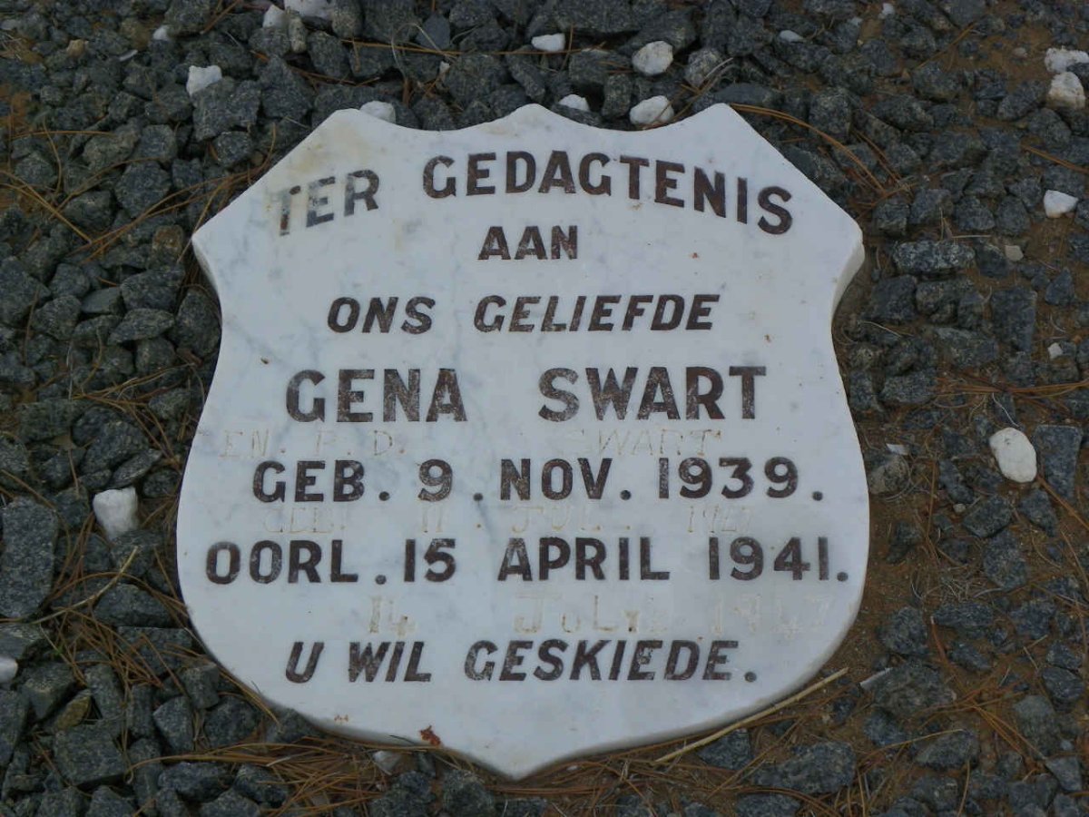 SWART Gena 1939-1941