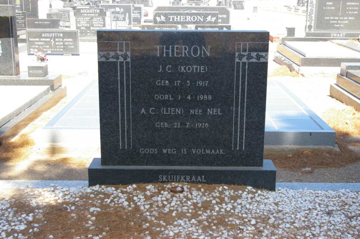 THERON J.C. 1917-1988 &amp; A.C. NEL 1926-