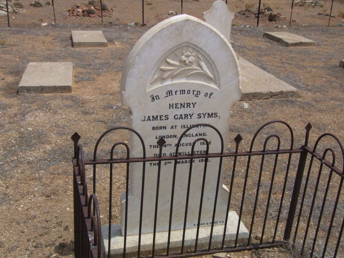 SYMS Henry James Cary 1852-1912