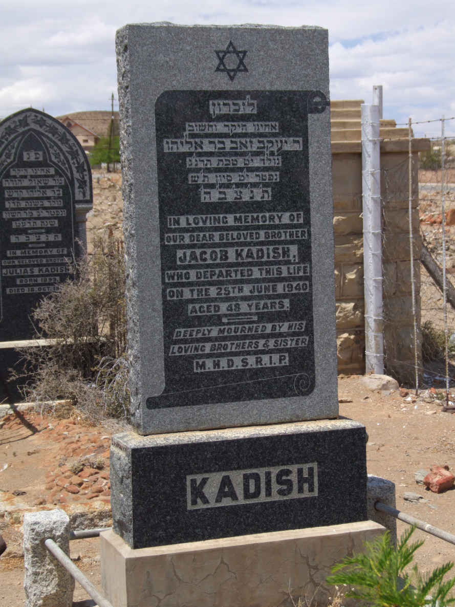 KADISH Jacob -1940
